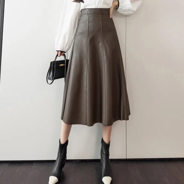 A-line-Leather-Splicing-High-Waist-Skirts-For-Women-Office-Elegant-Mid-length-Skirt-Female-Autumn_f14d07c9-fca8-40dd-b75c-a9e4fd81a905