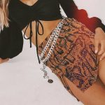 Women-Stretch-High-Waist-Short-Skirt-Sexy-Ladies-Summer-Plain-Skater-Flared-Leopard-Beach-Mini-Skirt