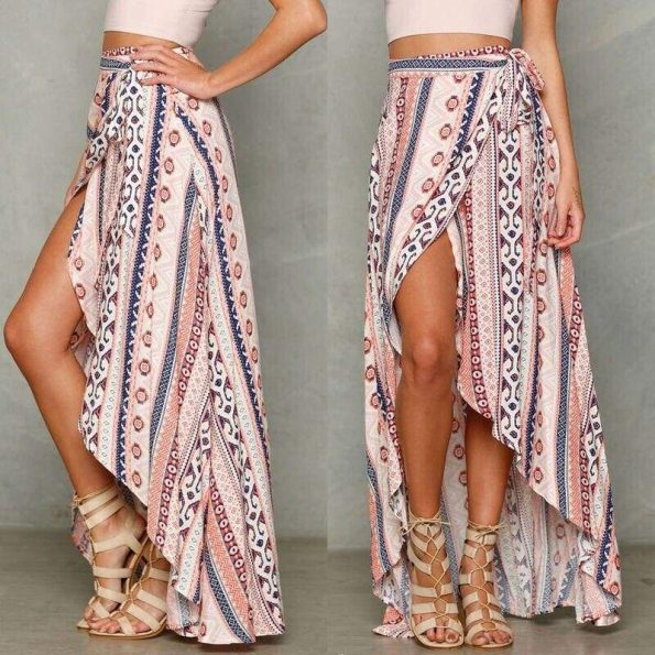 women-beach-kaftan-slit-stretch-waist-long-maxi-skirt-ladies-summer-wrap-sarong-boho-beachwear-casual-sundress-pink-one-size-skirts-bottoms-hplify_496